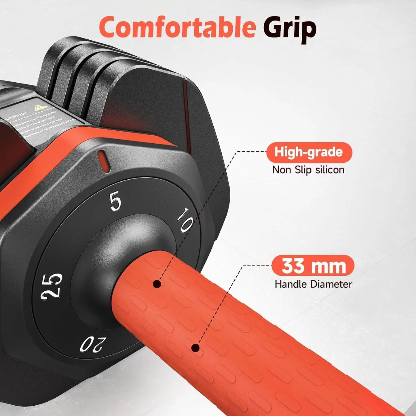 FED Fitness FEIERDUN Adjustable Dumbbells For Home Gym