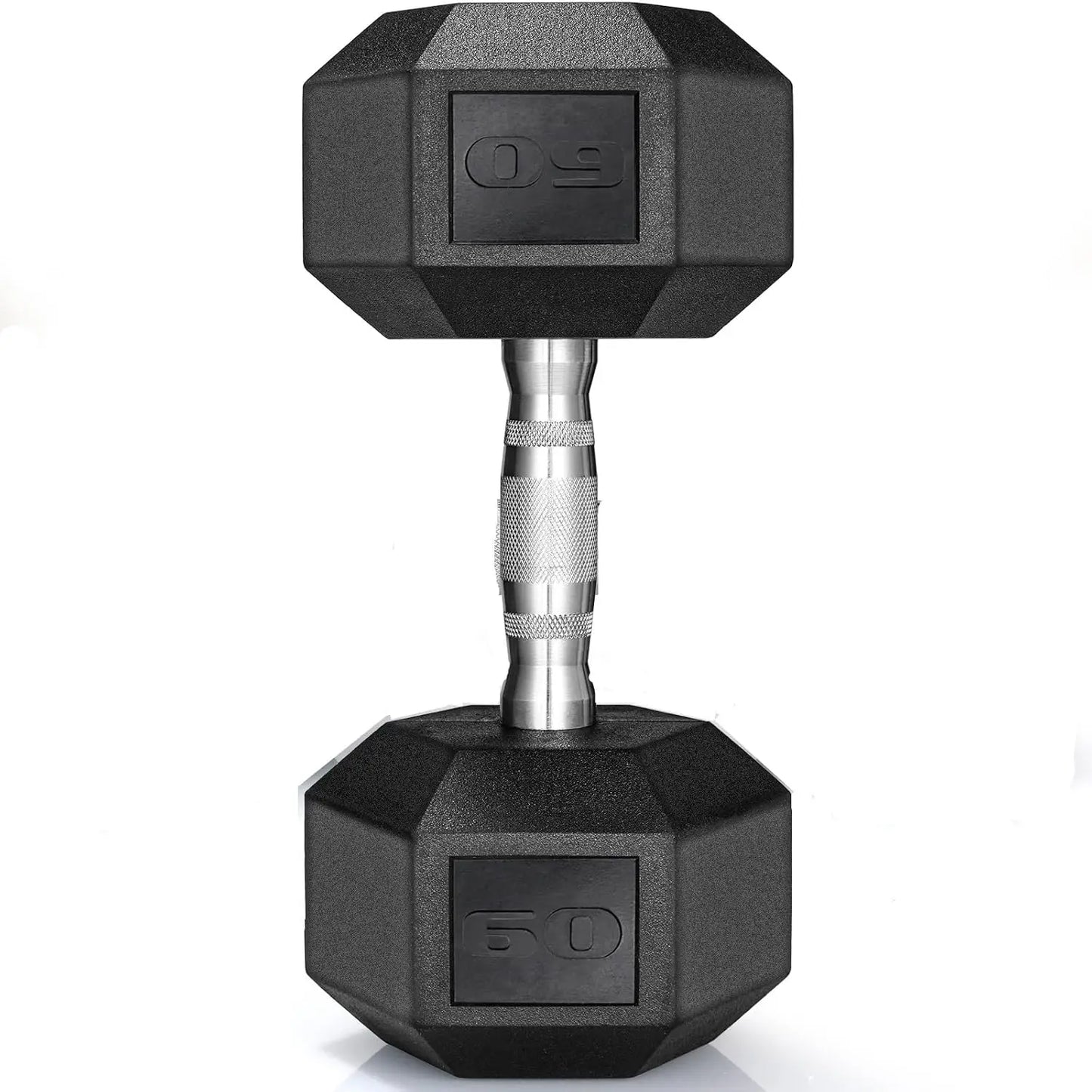 Rubber Coated Cast Iron Hex Dumbbells Set For Home Gyms