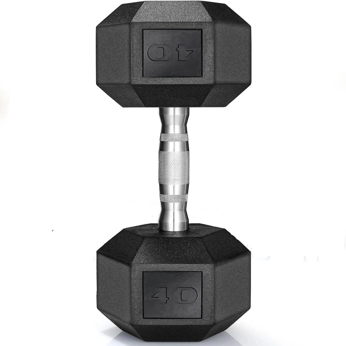 Rubber Coated Cast Iron Hex Dumbbells Set For Home Gyms