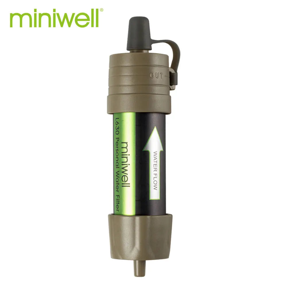 Miniwell L630 Personal Camping Water Filter Straw
