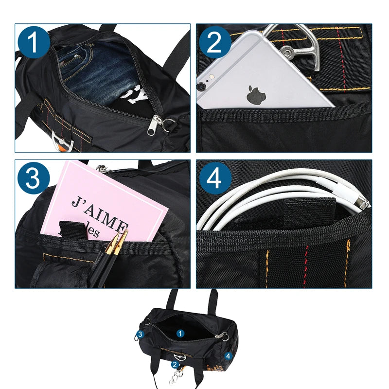 LQARMY Lightweight Duffle Bag For Gym And Travel Comfort