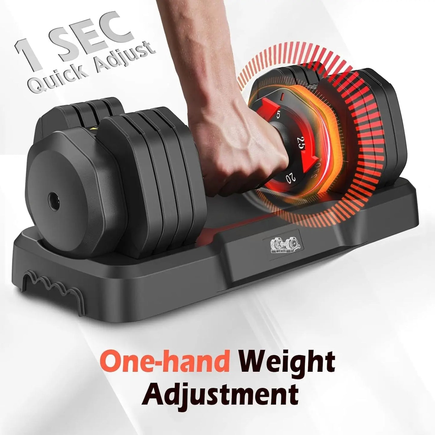 FED Fitness FEIERDUN Adjustable Dumbbells For Home Gym