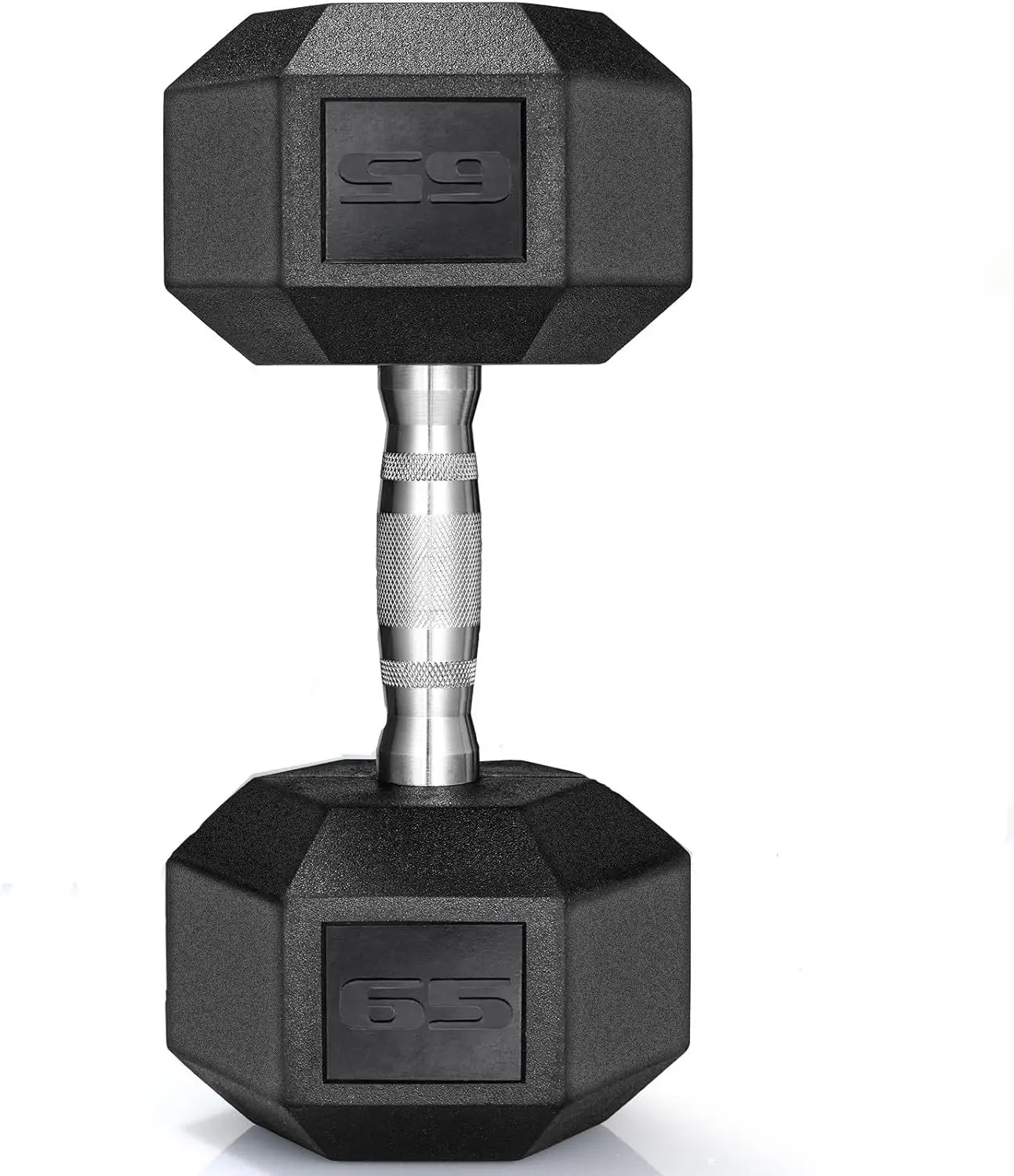 Rubber Coated Cast Iron Hex Dumbbells Set For Home Gyms