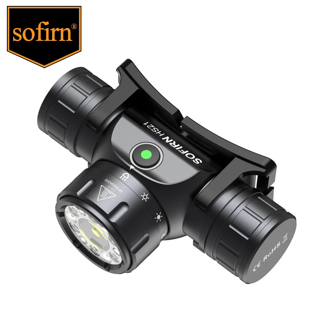 Sofirn HS21 2000 Lumen USB C Rechargeable Headlamp