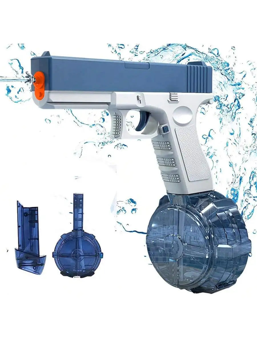 Electric Water Gun, Automatic Squirt Guns Water Pistol For Kids Ages 6-12 With Large Capacity, Water Blasters For Kids Boys