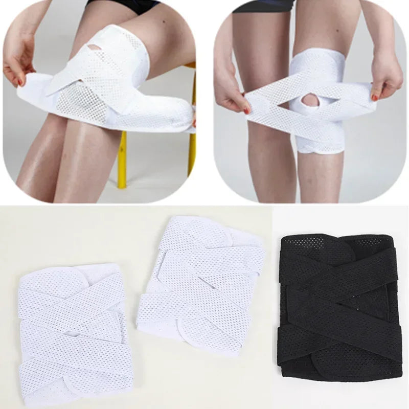 Knee Pads for Sports, Pressurized Elastic, 3-Layer Silicone
