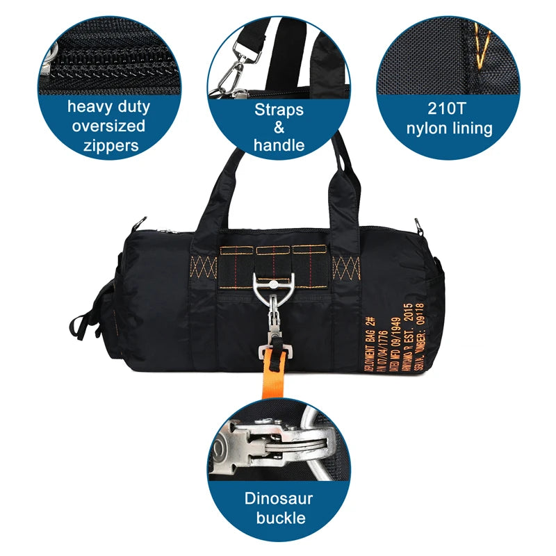 LQARMY Lightweight Duffle Bag For Gym And Travel Comfort