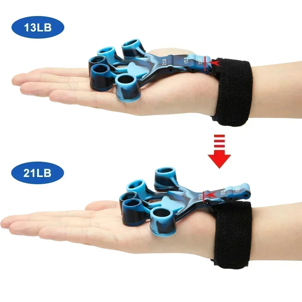 SHENGMEYU Finger Grip Strengthener 6 Resistance Hand Exerciser