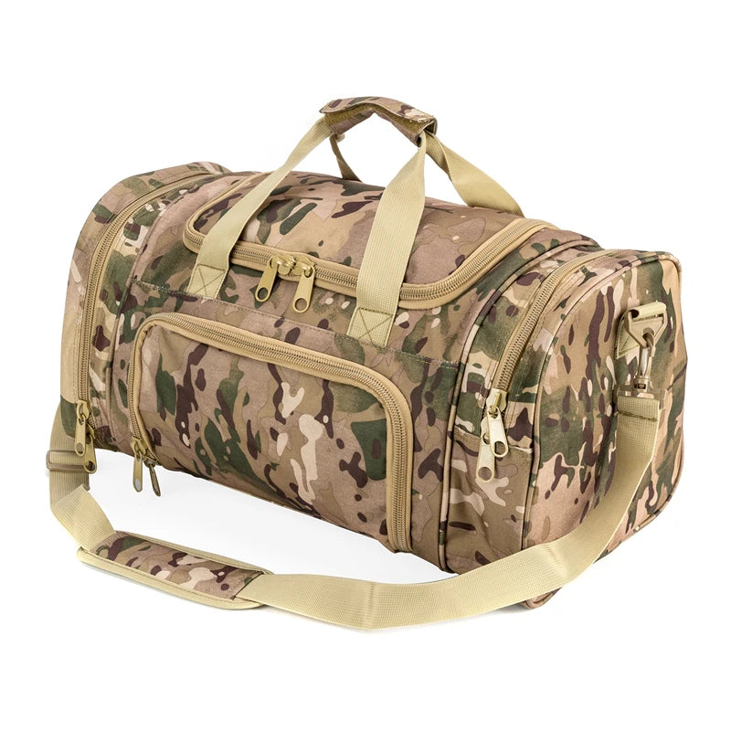LQARMYCN Military Tactical Travel Bag for Men
