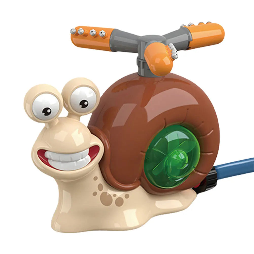 APWIKOGER Cartoon Snail Water Sprinkler Baseball Toy for Backyard Play