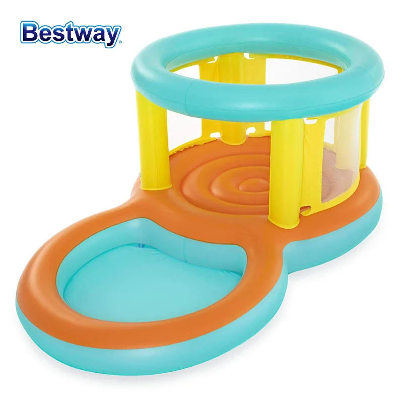 Bestway Inflatable Bouncer And Play Pool With Water Slide