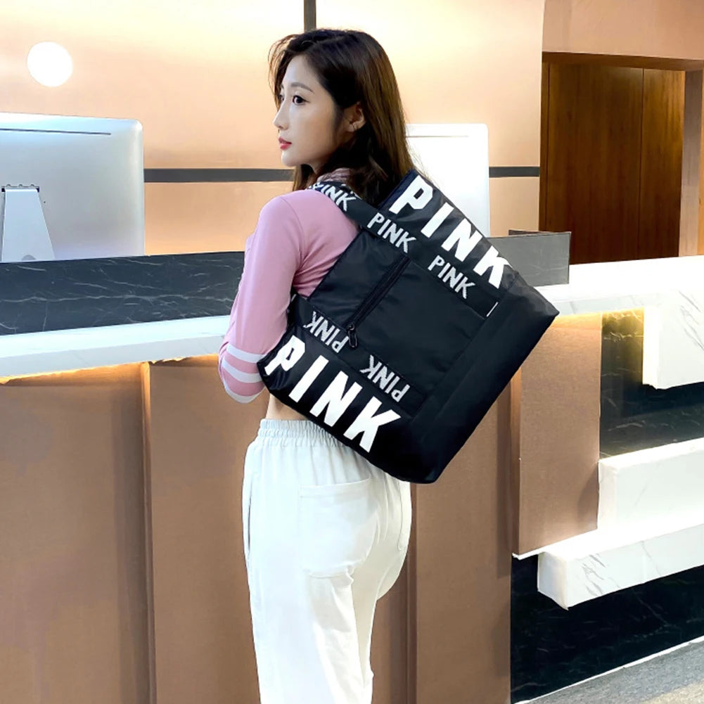 APWIKOGER Nylon Weekender Bag for Travel and Weekend Trips