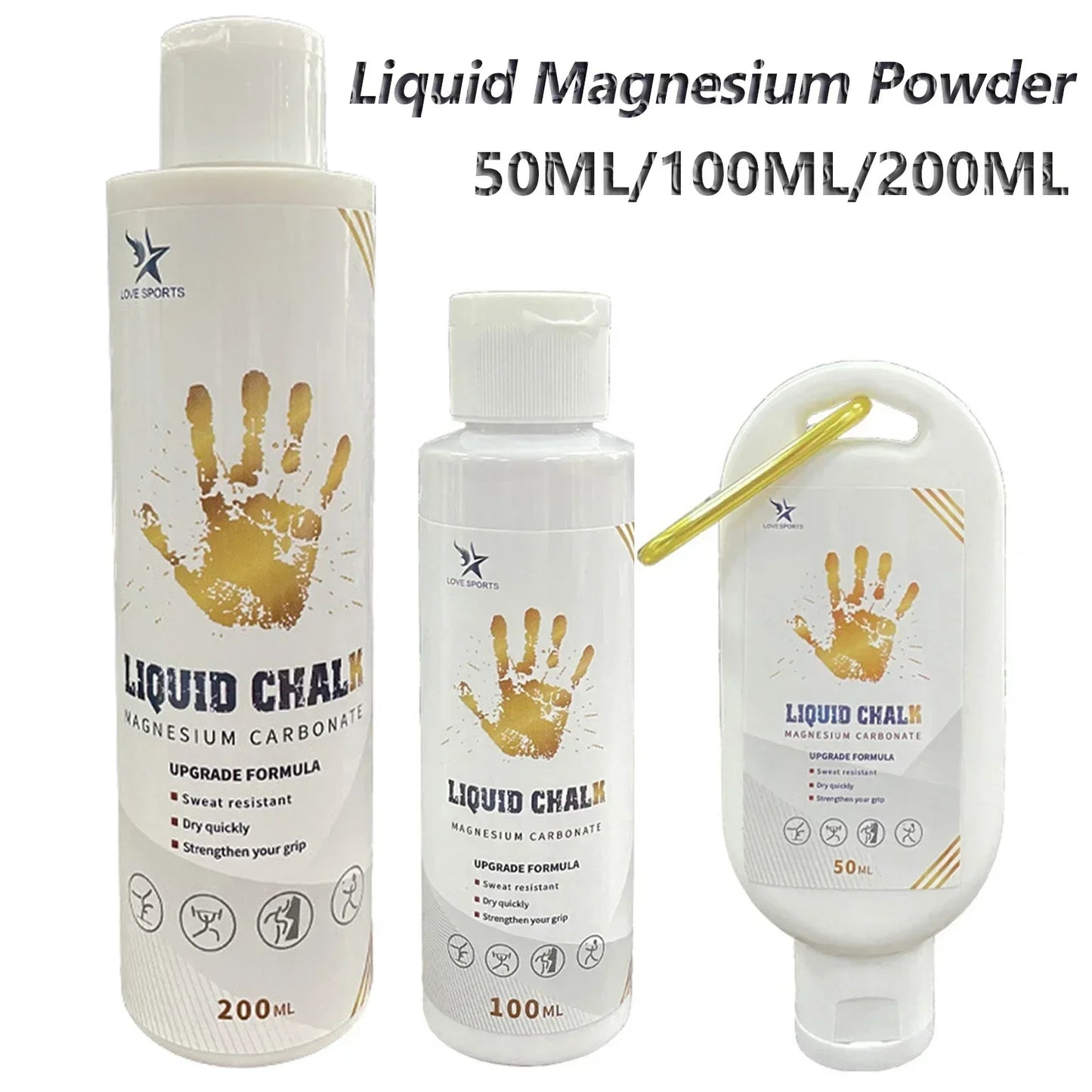 Liquid Chalk For Gym And Climbing Anti Slip Grip Magnesium