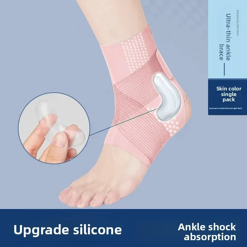Silicone Pad Ankle Brace For Unisex Outdoor Sports