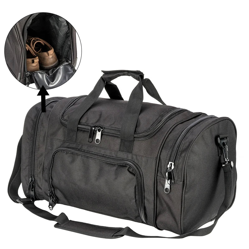 LQARMYCN Military Tactical Travel Bag for Men
