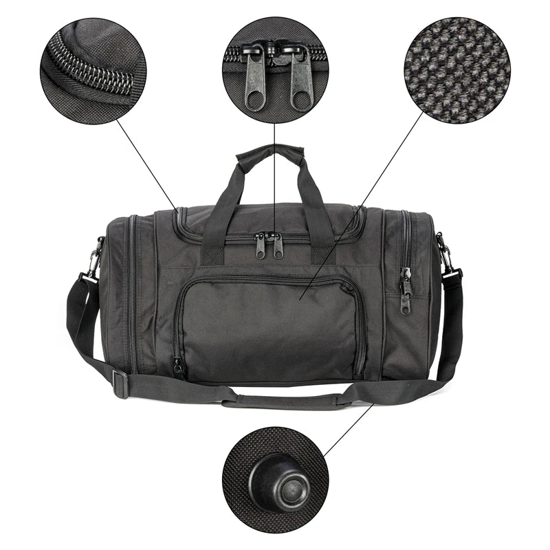 LQARMYCN Military Tactical Travel Bag for Men