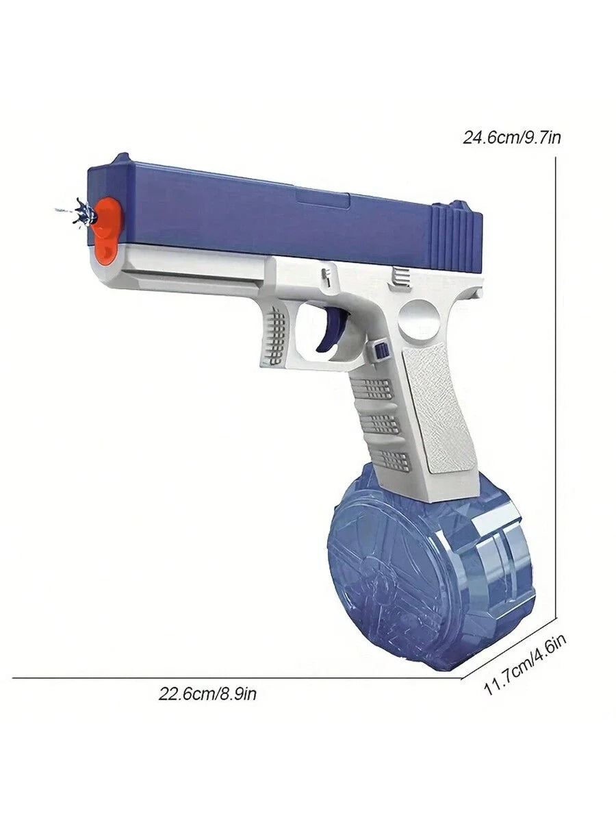 Electric Water Gun, Automatic Squirt Guns Water Pistol For Kids Ages 6-12 With Large Capacity, Water Blasters For Kids Boys