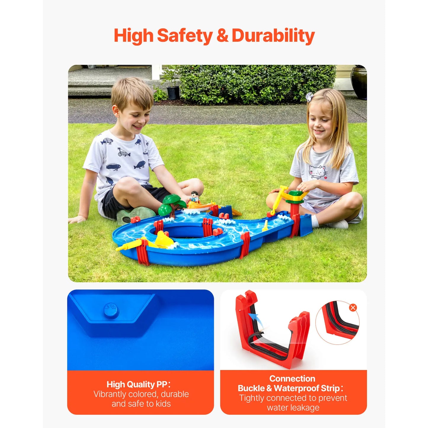 Water Play Table With 39 Accessories For Kids Outdoor Fun