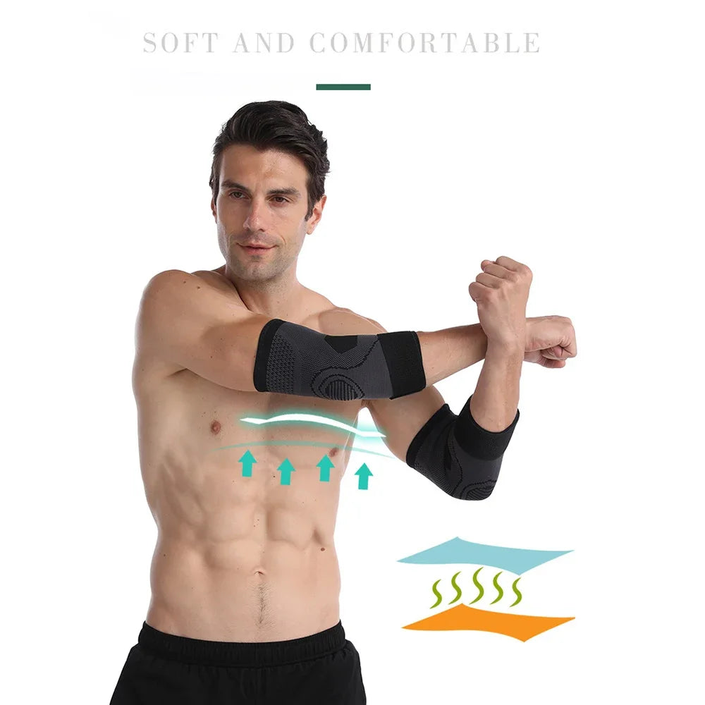 Elbow Compression Sleeve For Pain Relief And Sports Recovery
