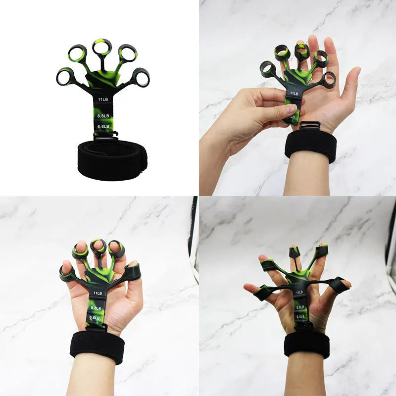 SHENGMEYU Finger Grip Strengthener 6 Resistance Hand Exerciser