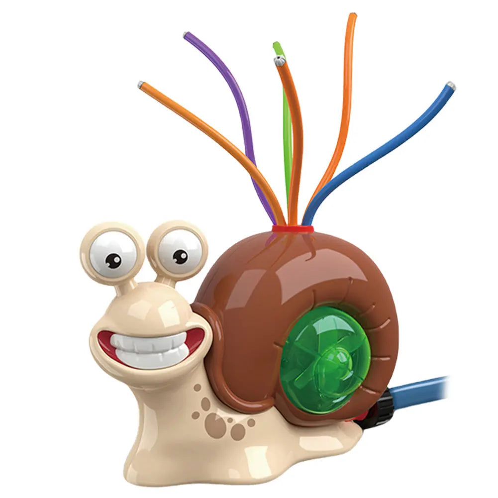APWIKOGER Cartoon Snail Water Sprinkler Baseball Toy for Backyard Play