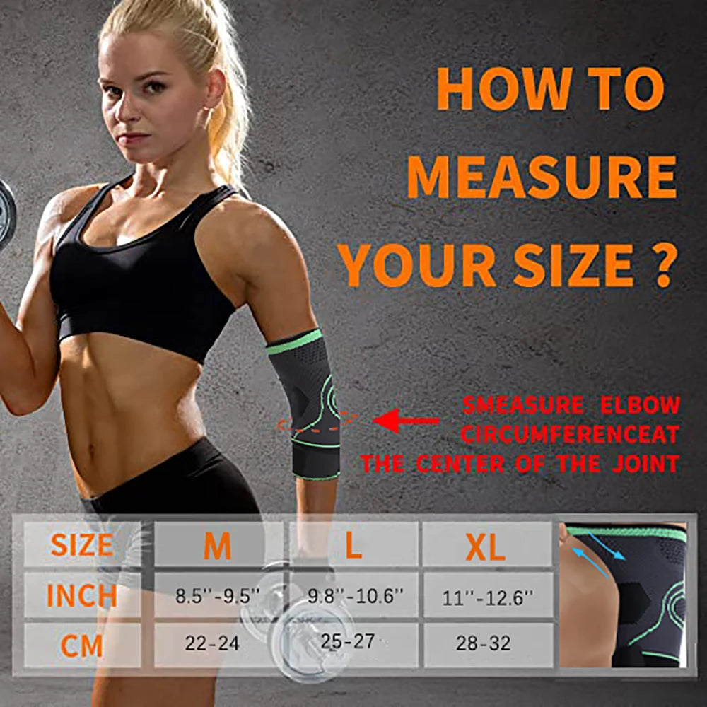 Elbow Compression Sleeve For Pain Relief And Sports Recovery