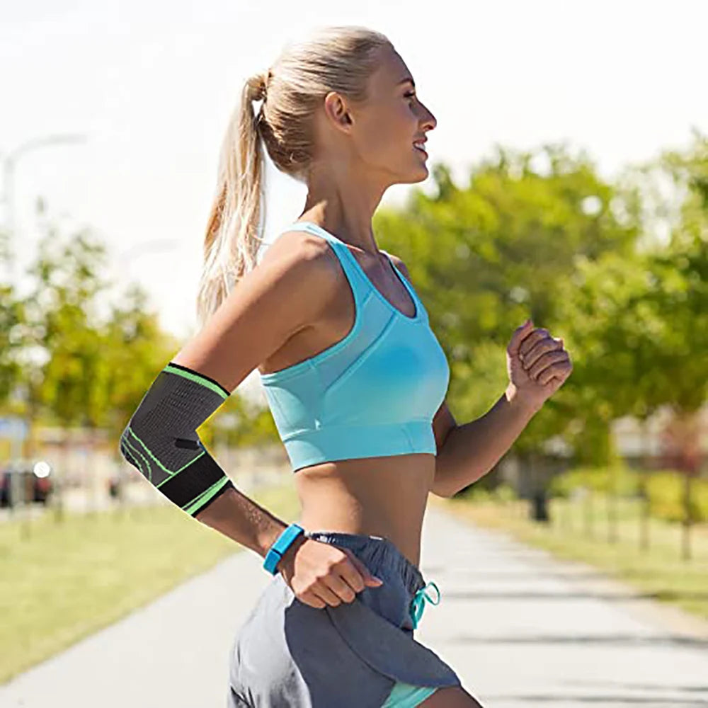 Elbow Compression Sleeve For Pain Relief And Sports Recovery